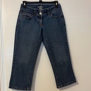Ann Taylor Petite Curvy Fit Cropped Pants